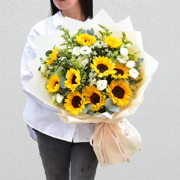 Sunflower Mixed Bouquet | Size : Medium