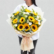 Sunflower Mixed Bouquet | Size : Medium