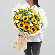 Sunflower Mixed Bouquet | Size : Medium
