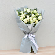 White Forest - Mono Bouquet - Flower Station Dubai