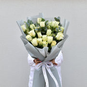 White Forest - Mono Bouquet - Flower Station Dubai