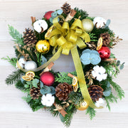 Noel - Christmas Wreath - Flower Station Dubai