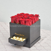 Red Romance - Valentine's Special - Flower Station Dubai