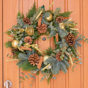 Bliss - Christmas Wreath - Flower Station Dubai