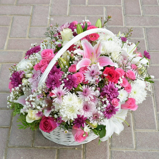 Radiance - Flower Basket - Flower Station Dubai