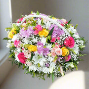 Eternal Sunshine - Flower Basket -  Flower Delivery - Flower Station Dubai