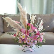 Blush - Flower Box - Flower Station Dubai